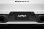 APR License Plate - Silver Logo/Black Plate