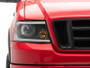 Raxiom 04-08 Ford F-150 Axial Series Projector Headlights with LED Bar- Black Housing- Clear Lens
