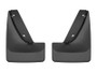 WeatherTech 25-26 Cadillac Escalade Rear Mudflaps - Black