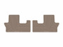 WeatherTech 24-26 Hyundai Santa Fe 2nd Row Rear All-Weather Floor Mats - Tan