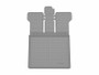 WeatherTech 10-24 Toyota 4Runner Behind 3rd Row Seating SeatBack Cargo Liners HP - Grey