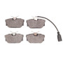 R1 2000 Volkswagen Eurovan Rear Semi Met Brake Pads