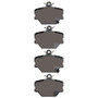 R1 05-16 Smart Fortwo Front Euro Ceramic Brake Pads