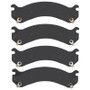 R1 01-10 GMC Sierra 3500 2WD Rear Ceramic Brake Pads