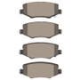 DFC 07-18 Jeep Wrangler Rear 4000 Hybridynamic Brake Pads