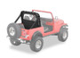 Bestop Jeep 80-83 Cj5 / 80-86 Cj7 / 87-95 Wrangler YJ Windjammer (Black Crush)