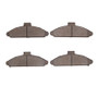 DFC 91-92 Hyundai Scoupe Front 4000 Hybridynamic Brake Pads