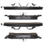 DFC 84-87 Pontiac Fiero Front 4000 Hybridynamic Brake Pads