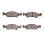 DFC 81-89 Plymouth Sundance Front 4000 Hybridynamic Brake Pads