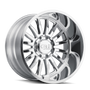 Cali Off-Road 9110 Summit 20x10 / 8x180 BP / -25mm Offset / 124.1mm Hub Polished Wheel