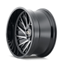Cali Off-Road 9114 Purge 20x12 / 8x170 BP / -51mm Offset / 125.2mm Hub Gloss Black Milled Wheel