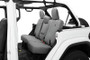 Bestop 18-23 Jeep Wrangler JL 4-Door Exc. 4Xe Rear W/ Fold Down Arm Rest Seat Covers (Charcoal)