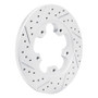 R1 15-26 Ford Transit-250 Rear Left Drilled & Slotted Geo-Carbon Rotor