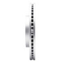 R1 02-15 Lexus Is250 Front Right Drilled & Slotted Geo-Carbon Rotor