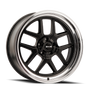 Ridler 610 20x8.5 / 5x127 BP / 0mm Offset / 83.82mm Hub Matte Black Polished Wheel