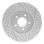 R1 05-12 Ford Escape Front Left Drilled & Slotted Geo-Carbon Rotor