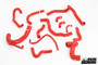 do88 98-02 Audi S4/RS4 2.7L BiTurbo (B5) Radiator Hoses - Red