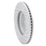 R1 00-10 Pontiac Vibe Front Left Drilled & Slotted Geo-Carbon Rotor