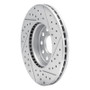 R1 05-25 Audi Q2 (Mexico) Front Left Drilled & Slotted Geo-Carbon Rotor