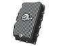 aFe 20-26 GM Trucks L6 3.0L Transmission Pan - Black w/ Machined Fins