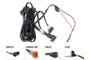 DV8 Offroad 40 AMP DT 4-Pin Halo Light Harness