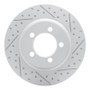 R1 67-67 Ford Country Squire Front Right Drilled & Slotted Geo-Carbon Rotor