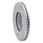 R1 15-21 Kia Sedona Front Right Drilled & Slotted Geo-Carbon Rotor