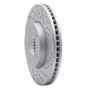 R1 03-05 Kia Sedona Front Right Drilled & Slotted Geo-Carbon Rotor