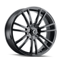 Kraze KR183 Spectra 20x8.5 / 5x110/127 BP / 38mm Offset / 72.62mm Hub Gloss Black Wheel