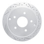 R1 04-04 Pontiac GTO Rear Right Drilled & Slotted Geo-Carbon Rotor