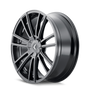 Kraze KR183 Spectra 20x8.5 / 5x108/114.3 BP / 38mm Offset / 72.62mm Hub Gloss Black Wheel