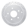 R1 04-04 Pontiac GTO Rear Left Drilled & Slotted Geo-Carbon Rotor