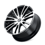 Kraze KR183 Spectra 20x8.5 / 5x108/114.3 BP / 38mm Offset / 72.62mm Hub Gloss Black Machined Wheel