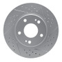 R1 00-24 Chrysler Sebring Front Right Drilled & Slotted Geo-Carbon Rotor