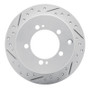 R1 94-07 Chrysler Sebring Rear Left Drilled & Slotted Geo-Carbon Rotor