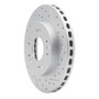 R1 90-05 Chrysler Sebring Front Right Drilled & Slotted Geo-Carbon Rotor