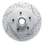 R1 91-96 Buick Commercial Chassis Front Right Drilled & Slotted Geo-Carbon Rotor