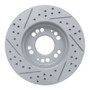 R1 91-04 Dodge Stealth Front Right Drilled & Slotted Geo-Carbon Rotor
