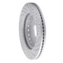 R1 09-20 Chevrolet Tahoe Front Right Drilled & Slotted Geo-Carbon Rotor