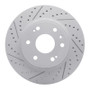 R1 09-20 Chevrolet Tahoe Front Left Drilled & Slotted Geo-Carbon Rotor