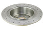 DBA 03-06 Subaru Baja Rear Street Series Drilled & Slotted Rotor w/Gold Hat