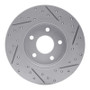 R1 01-08 Ford Mondeo (Mexico) Rear Right Drilled & Slotted Geo-Carbon Rotor