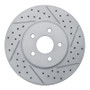 R1 01-08 Ford Mondeo (Mexico) Front Right Drilled & Slotted Geo-Carbon Rotor