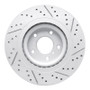 R1 19-25 Infiniti Qx50 Front Left Drilled & Slotted Geo-Carbon Rotor