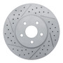 R1 01-08 Ford Mondeo (Mexico) Front Left Drilled & Slotted Geo-Carbon Rotor