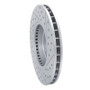 R1 97-03 Jaguar Vanden Plas Front Left Drilled & Slotted Geo-Carbon Rotor