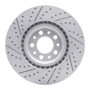 R1 17-25 Alfa Romeo Stelvio Front Right Drilled & Slotted Geo-Carbon Rotor