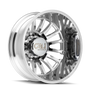 Cali Off-Road 9110D Summit Dually 22x8.25 / 8x210 BP / -192mm Offset / 154.2mm Hub Polished Wheel