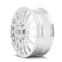 Cali Off-Road 9110D Summit Dually 22x8.25 / 8x200 BP / 115mm Offset / 142mm Hub Polished Wheel