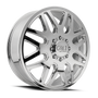Cali Off-Road 9115D Invader Dually 22x8.25 / 8x200 BP / -192mm Offset / 142mm Hub Chrome Wheel